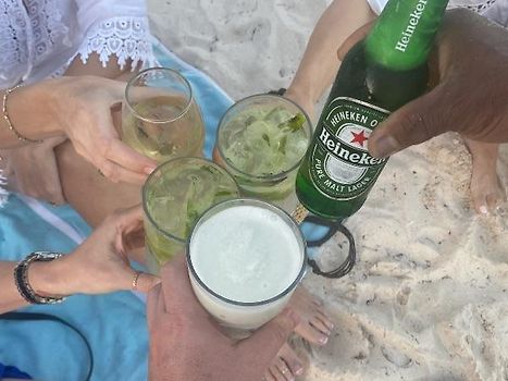 Drinks at the beach